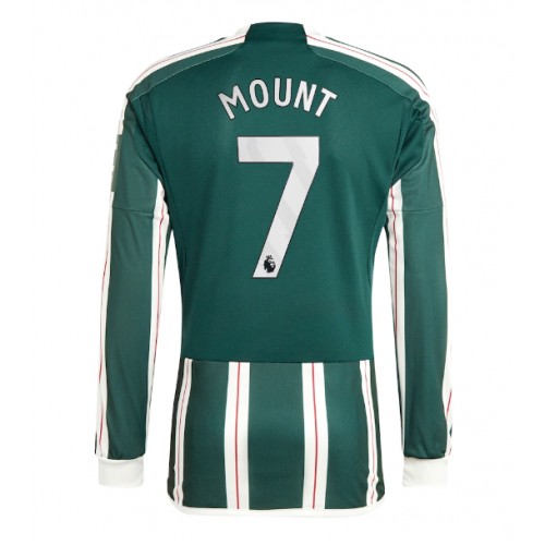Pánský Fotbalový dres Manchester United Mason Mount #7 2023-24 Venkovní Dlouhý Rukáv